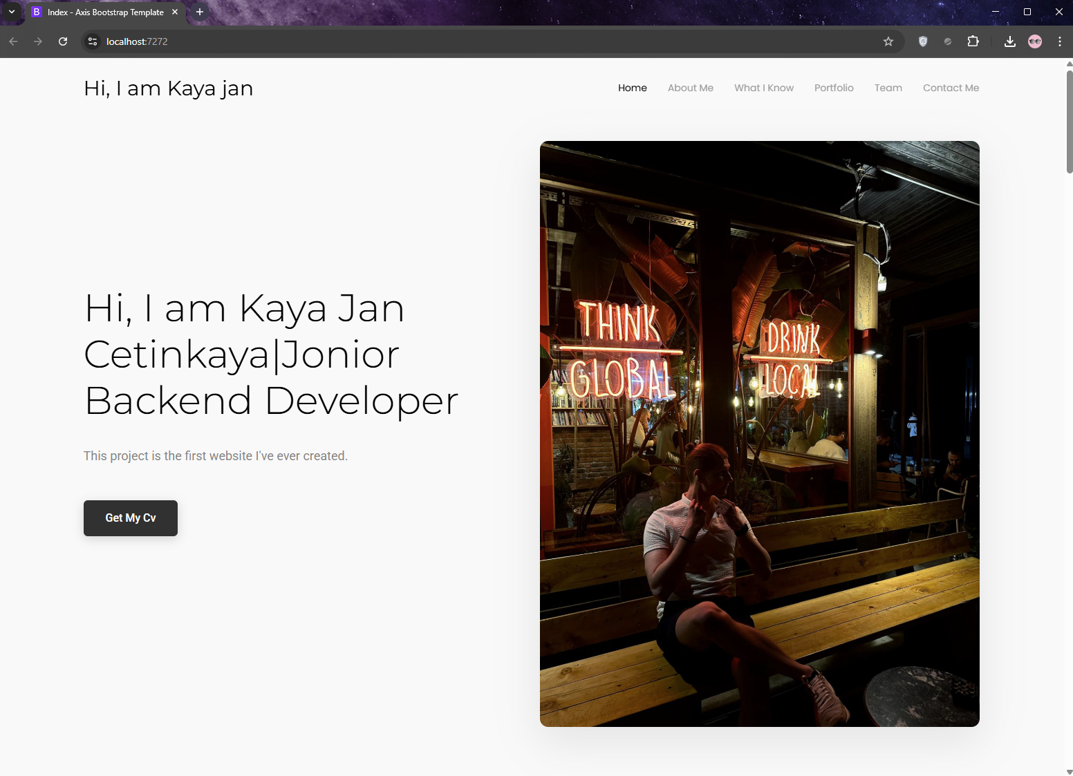 My Personal Portfolio Website